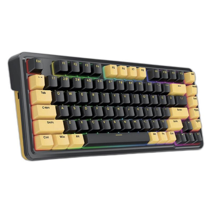 Механична гейминг клавиатура Redragon Elf PBT, черна - K649PY-RGB