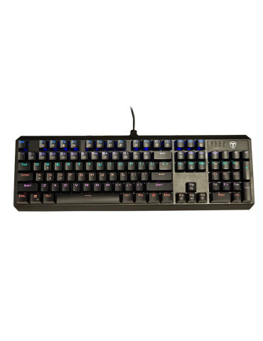 Механична геймърска клавиатура Redragon T-Dagger Pavones T-TGK319-BL, Blue ET, черна