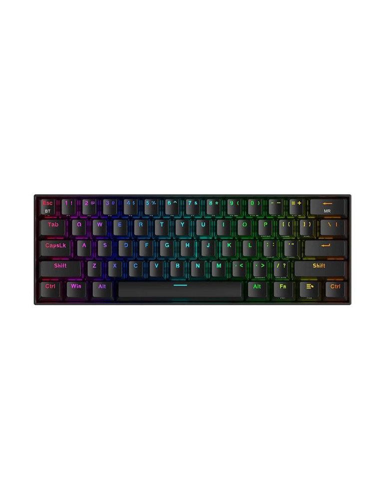 Геймърска клавиатура Draconic K530RGB-PRO_BR с Кафяв превключвател, RGB