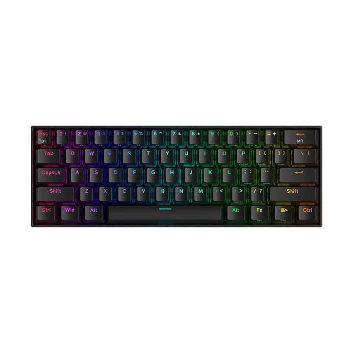 Геймърска клавиатура Draconic K530RGB-PRO_BR с Кафяв превключвател, RGB