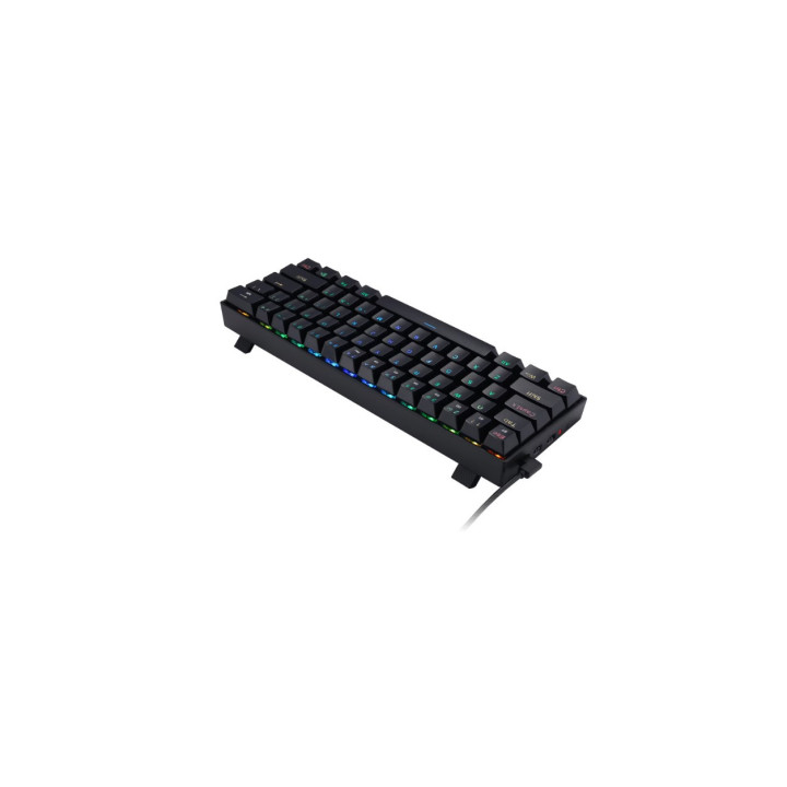 Геймърска клавиатура Draconic K530RGB-PRO_BR с Кафяв превключвател, RGB