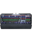 Механична геймърска клавиатура Redragon Indrah RGB K555-BK Blue Switches - K555RGB-1-BK