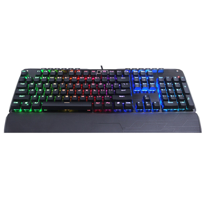 Механична геймърска клавиатура Redragon Indrah RGB K555-BK Blue Switches - K555RGB-1-BK