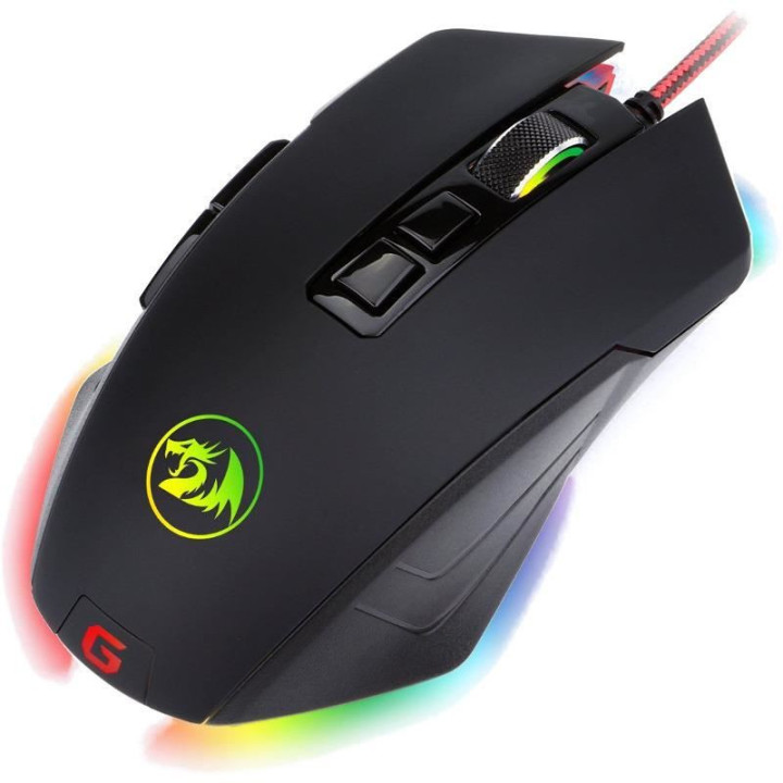 Геймърска мишка Redragon Dagger2 RGB M715RGB-1-BK, черна