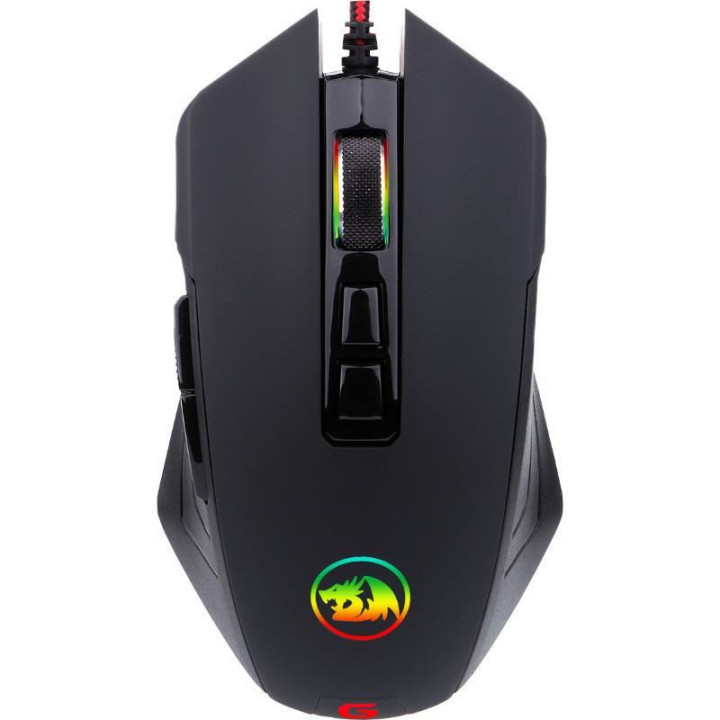 Геймърска мишка Redragon Dagger2 RGB M715RGB-1-BK, черна