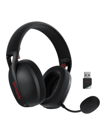 Геймърски слушалки Redragon IRE Pro H848 кабелни и безжични, черни