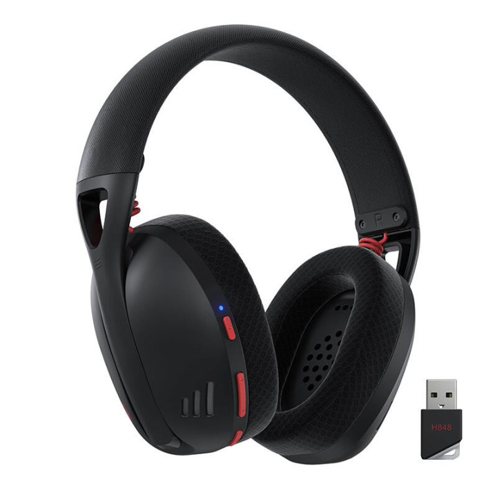 Геймърски слушалки Redragon IRE Pro H848 кабелни и безжични, черни
