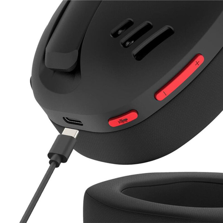 Геймърски слушалки Redragon IRE Pro H848 кабелни и безжични, черни