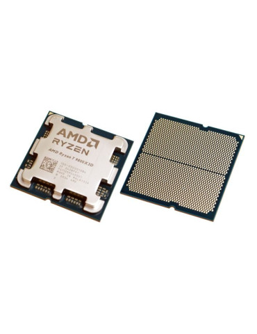 Процесор AMD Ryzen 7 9800X3D, 8-Core, 4.7GHz, 96MB, 120W, AM5, BOX, No Cooler, tray - 100-000001084