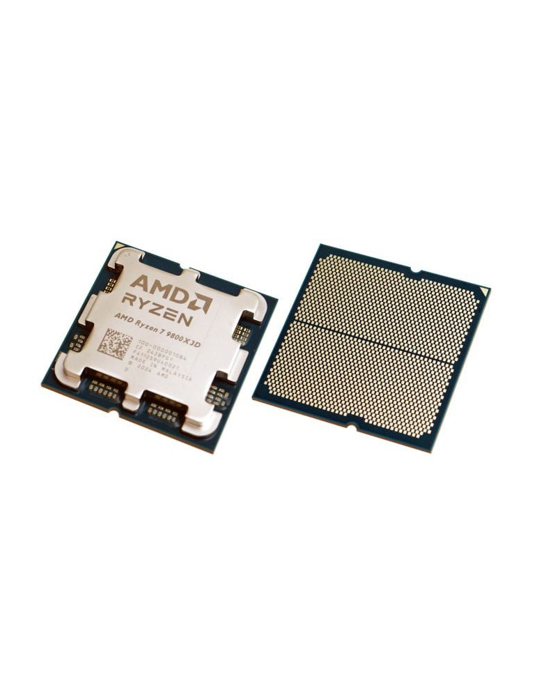 Процесор AMD Ryzen 7 9800X3D, 8-Core, 4.7GHz, 96MB, 120W, AM5, BOX, No Cooler, tray - 100-000001084