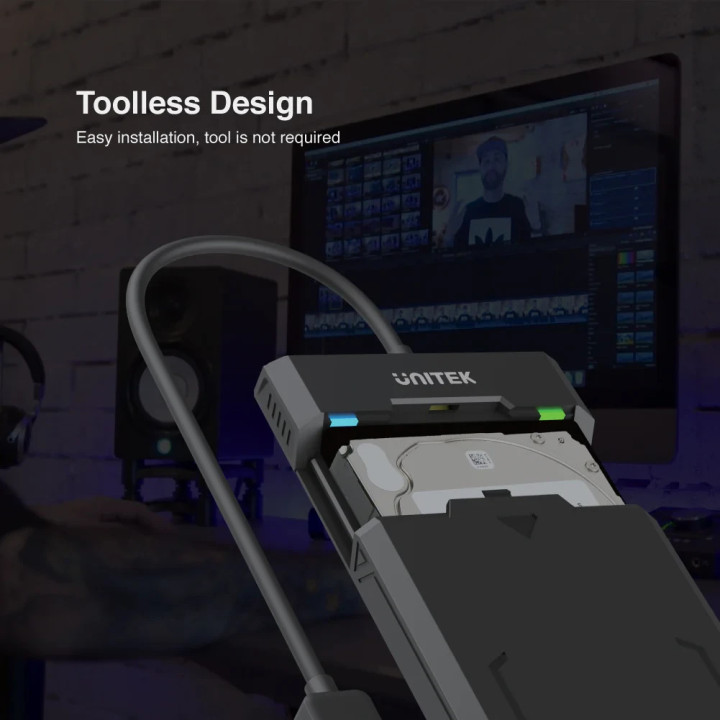 Външна кутия за диск Unitek DiskGuard Raiden 2.5 inch USB3.0 - Y-3036