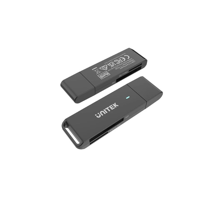 Четец за карти Unitek Card Reader USB-C - Y-9328