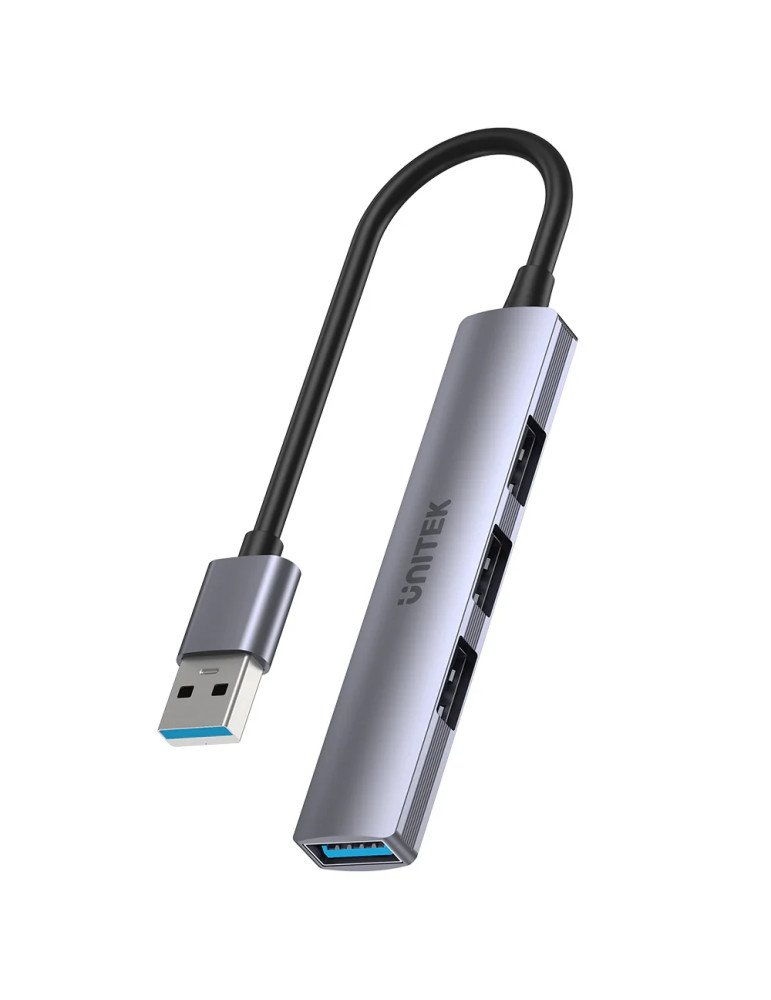 Хъб Unitek USB3.0/2.0 HUB 4 port uHUB Q4 - USB-A input - USB3.0 x 1, USB2.0 x 3 - H1208A