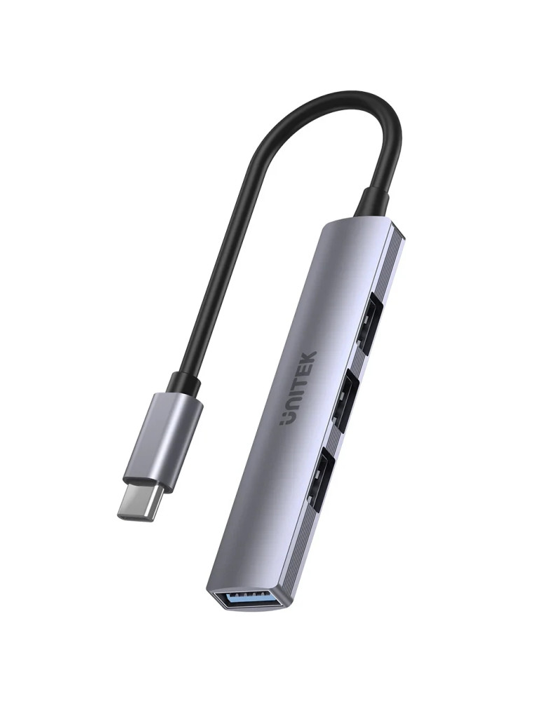 Хъб Unitek USB3.0/2.0 HUB 4 port - USB-C input - H1208B