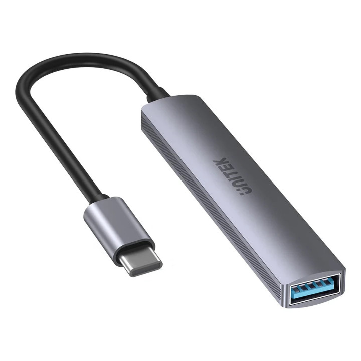 Хъб Unitek USB3.0/2.0 HUB 4 port - USB-C input - H1208B