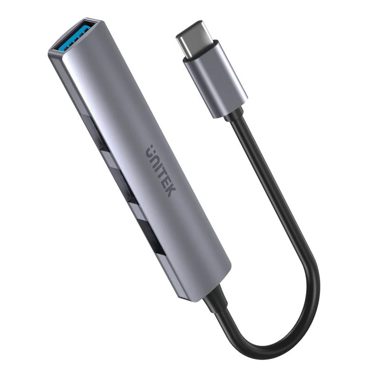 Хъб Unitek USB3.0/2.0 HUB 4 port - USB-C input - H1208B