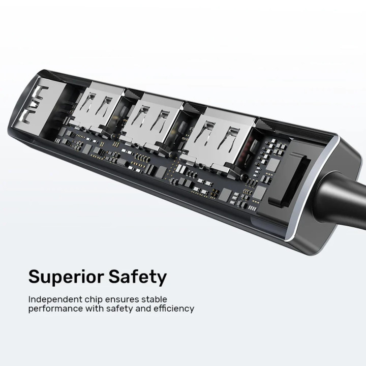 Хъб Unitek USB3.0/2.0 HUB 4 port - USB-C input - H1208B