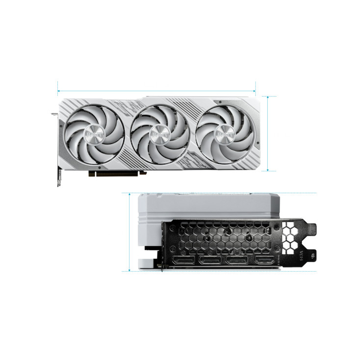 Видео карта Palit GeForce RTX 4070 Ti GamingPro White OC - NED407TV19K9-1043W