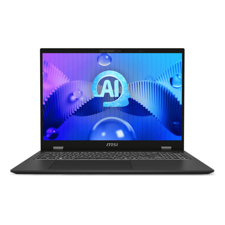 Лаптоп MSI PRESTIGE 16 AI STUDIO B1VG, Intel Core Ultra 9 185H, 16" 3840x2400, 32GB RAM, 1TB SSD, NVIDIA GeForce RTX 4070 8GB GDDR6, Win 11 Home Plus - 9S7-15A211-240