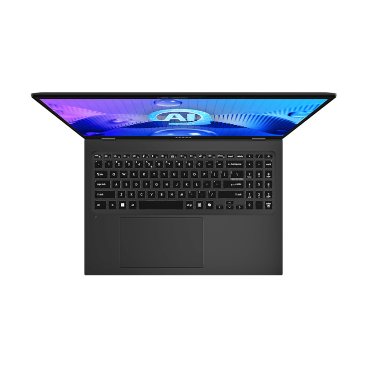 Лаптоп MSI PRESTIGE 16 AI STUDIO B1VG, Intel Core Ultra 9 185H, 16" 3840x2400, 32GB RAM, 1TB SSD, NVIDIA GeForce RTX 4070 8GB GDDR6, Win 11 Home Plus - 9S7-15A211-240
