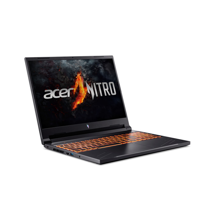 Лаптоп Acer Nitro ANV16-71-58D7, Intel Core i5-14450HX , 16" WUXGA IPS 165Hz, 16GB RAM, 512GB SSD, NVIDIA GeForce RTX 4050 6GB GDDR6 VRAM, Linux - NH.QTREX.00B