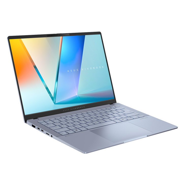 Лаптоп Asus Vivobook S14 S5406SA-QD127W, Intel Core Ultra 7 258V, Intel AI Boost NPU, 14" WUXGA, 32GB RAM, 1TB SSD, Intel Arc Graphics, Win 11 Home - 90NB15R2-M00AZ0