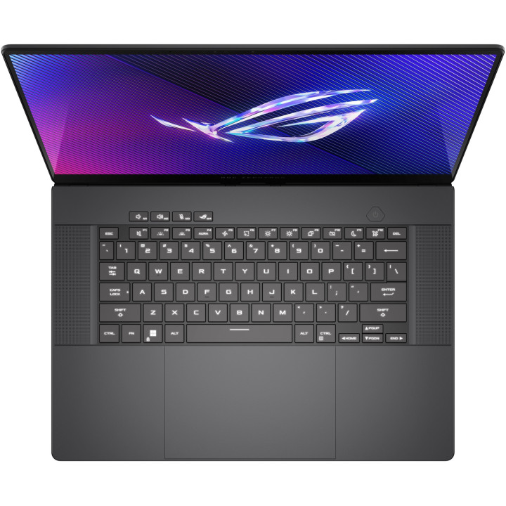Лаптоп Asus ROG ZEPHYRUS G16 GU605MI-QR153W, Intel Core Ultra 7 155H, Intel AI Boost NPU, 16"  2.5K 240Hz, 32GB RAM, 1TB SSD, NVIDIA GeForce RTX 4070 8GB GDDR6, Win 11 Home - 90NR0IS1-M007E0