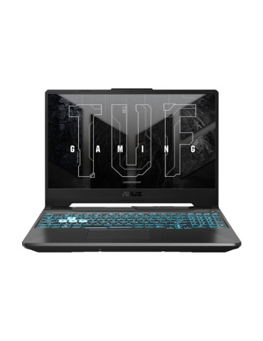 Лаптопи Asus TUF A15 FA506NF-HN009, AMD Ryzen5 7535HS/H, 15.6" FHD 144Hz, 16GB DDR5 RAM, 512GB SSD, Nvidia RTX 2050 4GB GDDR6, WiFi 6, Backlit Chiclet Keyboard 1-Zone RGB, no OS, Graphite Black - 90NR0JE7-M001U0