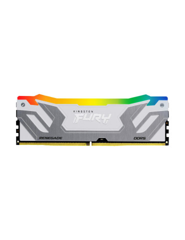 RAM памет Kingston 24GB DDR5 8400MHz FURY Renegade White RGB CL40 - KF584CU40RWA-24