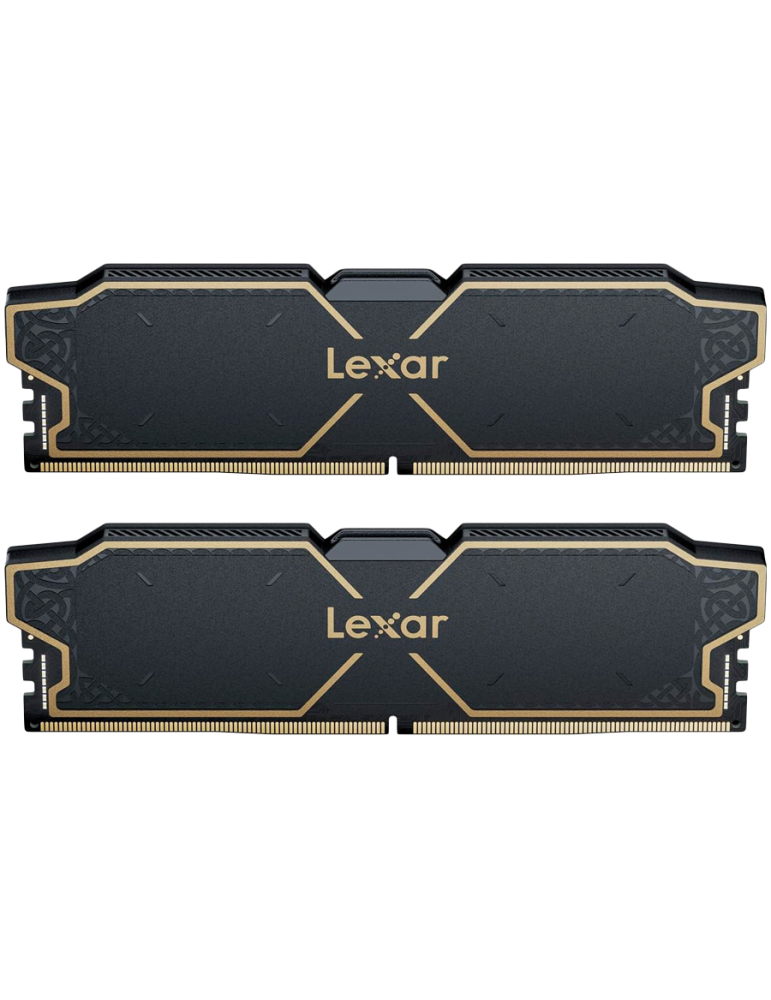 RAM памет Lexar 32GB(2x16GB) THOR DDR5 6000MHz CL38 1.3V, Black - LD5U16G60C38LG-RGD