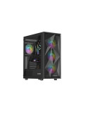 Кутия за компютър Genesis DIAXID 605 RGB Mini Tower Window, Black - NPC-2172