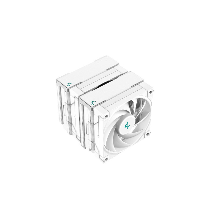 Охладител DeepCool AK620 WH Dual-Tower, White, LGA1700/AM5 - R-AK620-WHNNMT-G-1