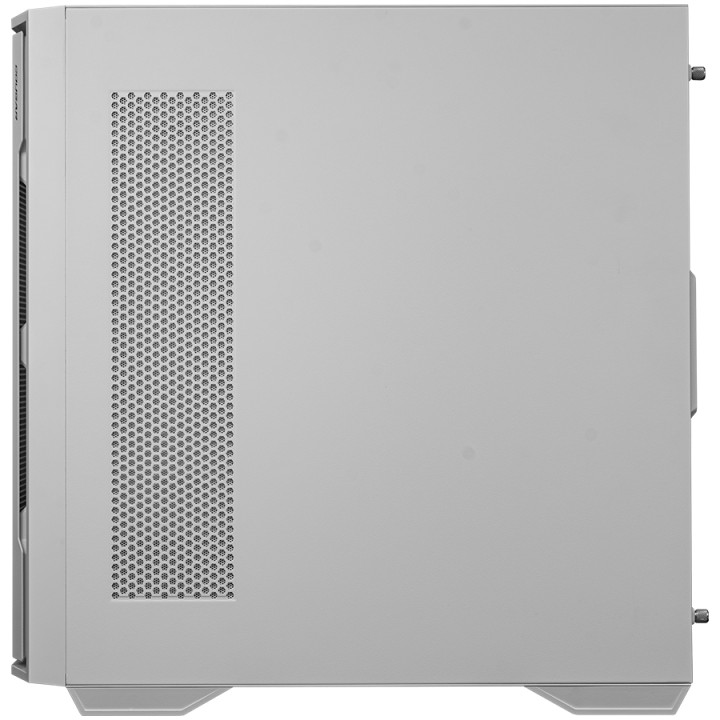 Кутия за компютър Cougar Uniface RGB, Mid Tower, Mesh Front Panel, 4 x 120mm ARGB Fans, TG Left Panel, White - CGR-5C78W-RGB