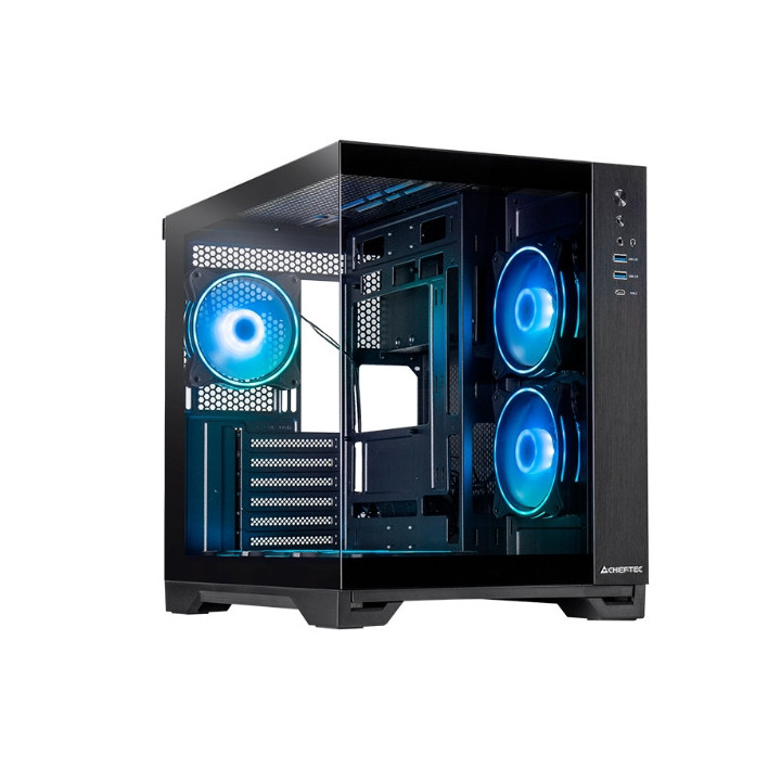 Кутия за компютър Chieftec Visio - GM-30B-TG-OP