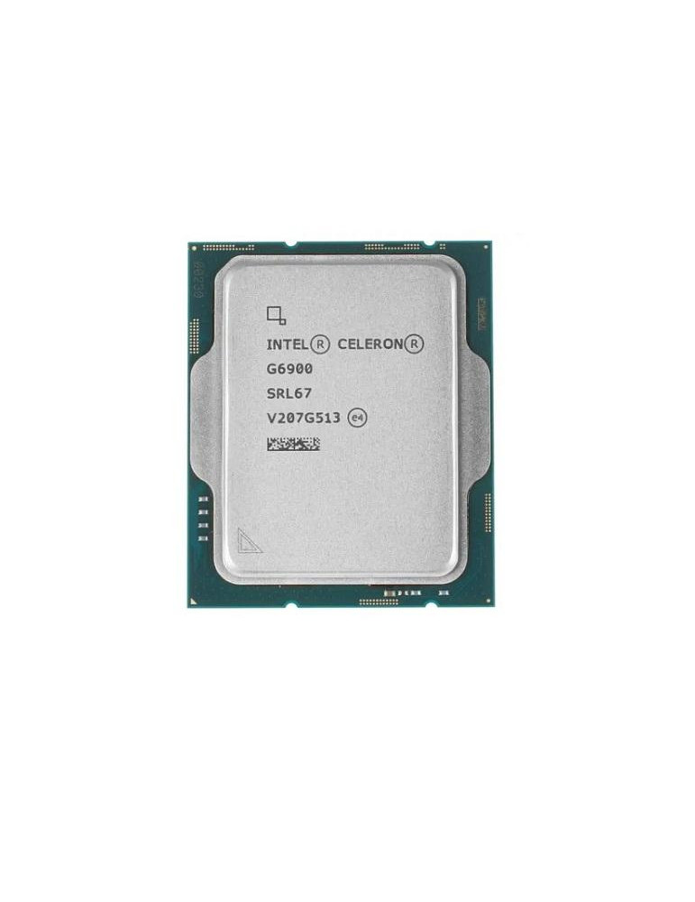 Процесор Intel Celeron G6900, 3.4GHz, 4MB, 46W, LGA1700, без оригинална опаковка