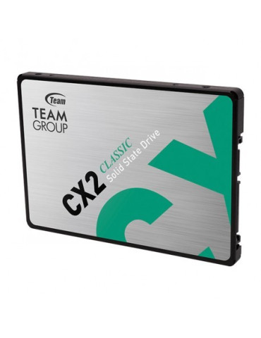 SSD диск TEAM GROUP 512GB CX2 2.5" SATA, 530/470 MB/s- T253X6512G0C101