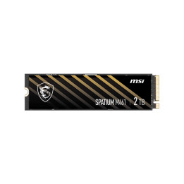 SSD диск MSI 2TB SPATIUM M461 PCIE 4, 5000/4200MB/s - S78-440Q550-P83