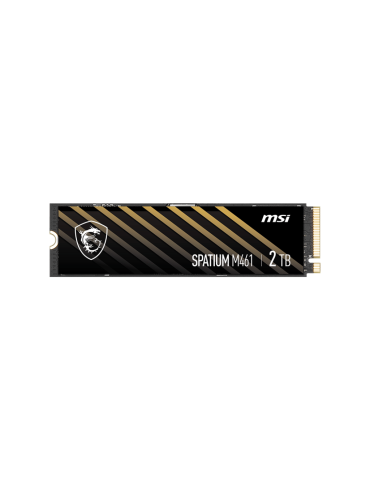 SSD диск MSI 2TB SPATIUM M461 PCIE 4, 5000/4200MB/s - S78-440Q550-P83