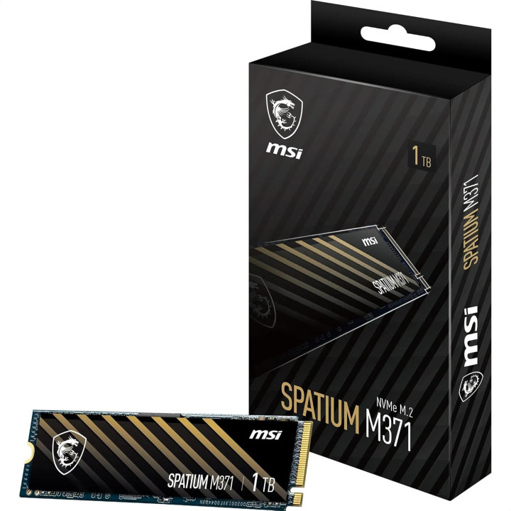 SSD диск MSI 1TB SPATIUM M371 M.2, 2350/1700MB/s - S78-440L870-P83