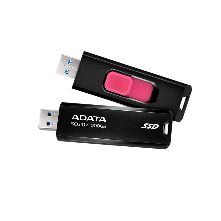 Външно SSD диск Adata TB SC610 RED - SC610-1000G-CBK/RD