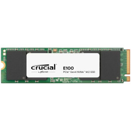SSD диск Crucial E100 1TB PCIe 4.0 Gen4 M.2 2280 NVMe, 5000/3000 MB/s - CT1000E100SSD8