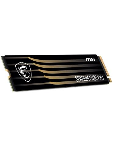 SSD диск MSI 2TB SPATIUM M480 PRO PCIe 4.0 NVMe M.2, 7400/7000 MB/s