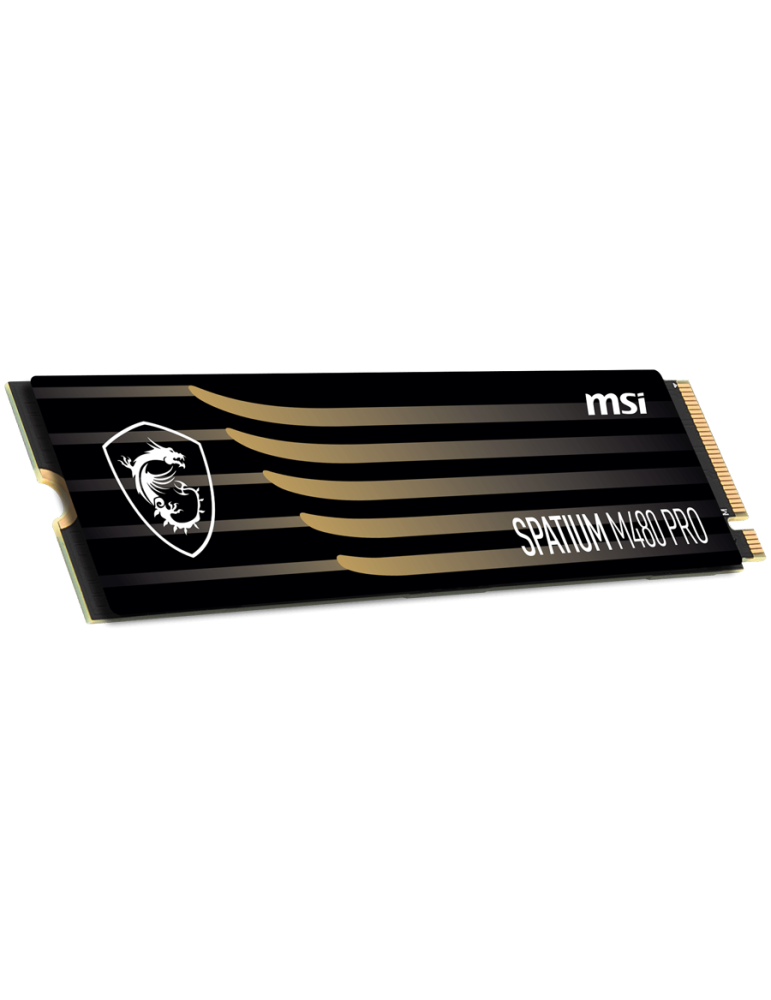 SSD диск MSI 2TB SPATIUM M480 PRO PCIe 4.0 NVMe M.2, 7400/7000 MB/s