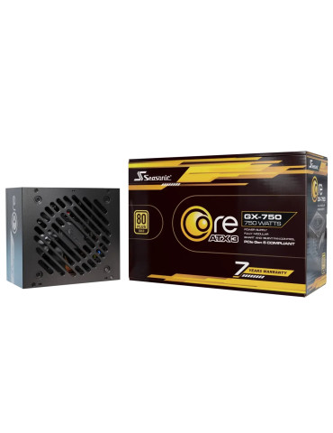 Модулно захранване Seasonic CORE GX-750 V2 PSU ATX 3.1 750W Gold, PCIe 5.1 -  - SRP-CGX751-A5A32SF