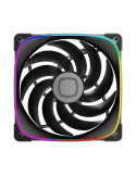 Вентилатор Geometric Future Squama 2503B-14, 140mm, ARGB, Black - GEO-2503B-14
