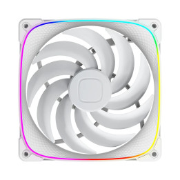 Вентилатор Geometric Future Squama 2503W-14, 140mm, ARGB, White - GEO-2503W-14