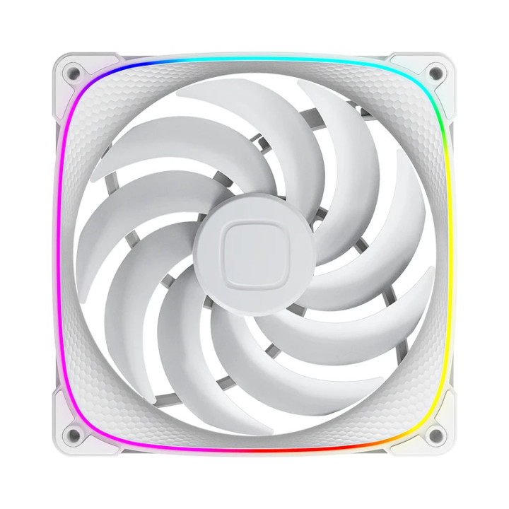 Вентилатор Geometric Future Squama 2503W-14, 140mm, ARGB, White - GEO-2503W-14