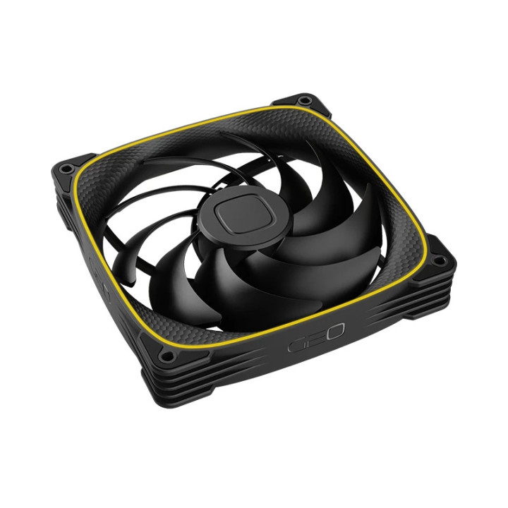 Комплект вентилатори Geometric Future 3-in-1 140mm, Squama 2503B-14 Black - GEO-2503B-14-PACK