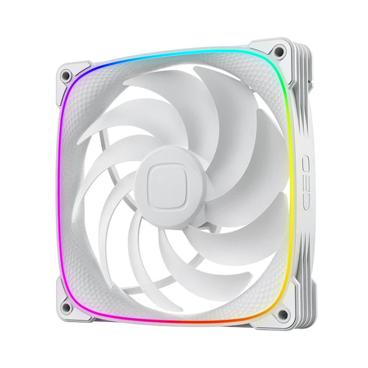 Комплект вентилатори Geometric Future 3-in-1 140mm Squama 2503W-14 White - GEO-2503W-14-PACK