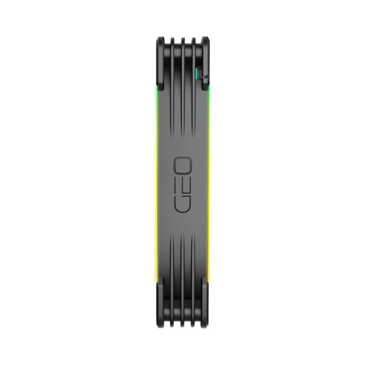 Комплект вентилатори Geometric Future 3-in-1 140mm, Reversed, Squama 2503RB-14 Black - GEO-2503RB-14